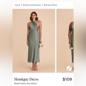 Birdy Grey Monique Bridesmaids Dress (Sea Glass)